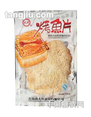 鳳灣烤魚片100g