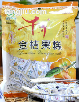 千年金桔果糕258g