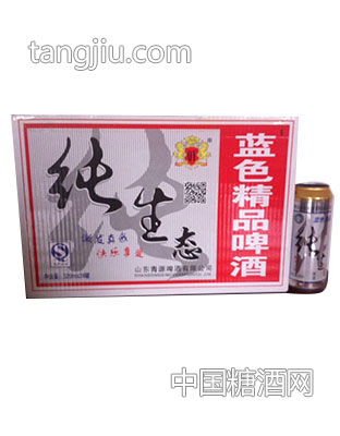 青源雪純生態(tài)藍色精品啤酒