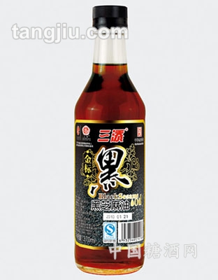 “三添”牌黑芝麻油370ml