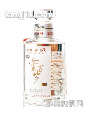 江口醇酒金百歲-經(jīng)典款52度500ml