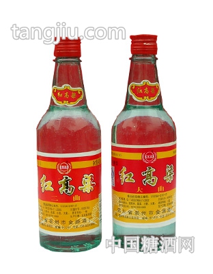 紅高粱大曲(50度，450ml，玻璃瓶)