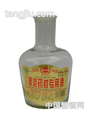 浸泡藥材酒(廣口瓶，60度，2L，廣口瓶)