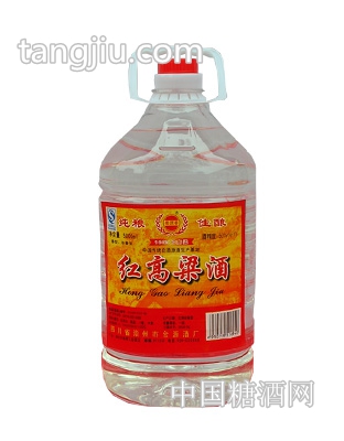 紅高粱(50度，5L，塑料桶)