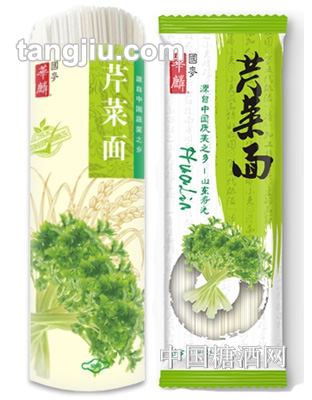 華麟面業(yè)芹菜面350g