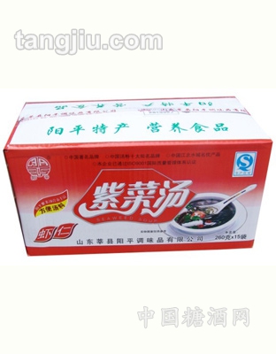 蝦仁紫菜湯260g