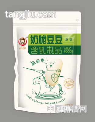 尚食格格80g奶脆豆豆