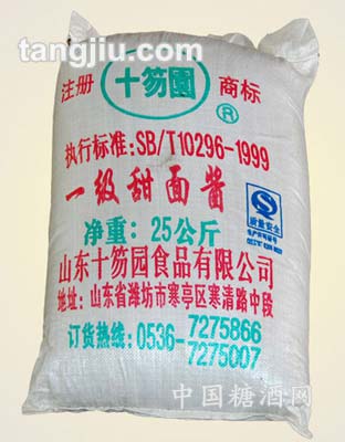 十笏園一級甜面醬25kg