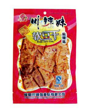 川辣妹軟豆干70g麻辣味