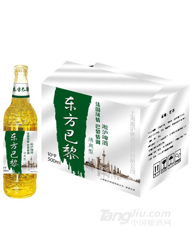 淞滬啤酒東方巴黎清爽型10°P500ml