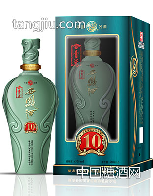 城森商貿(mào)古青瓷十年西鳳酒-西安城森商貿(mào)有限責(zé)任公司