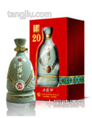 城森商貿(mào)青瓷西鳳酒二十年-西安城森商貿(mào)有限責(zé)任公司