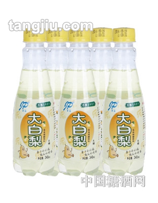 吉派大白梨碳酸飲料340ml