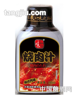 味之物語(yǔ)韓式燒肉汁190ml