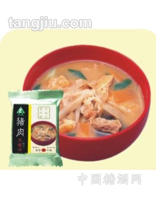 豬肉豆醬湯