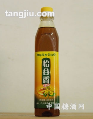 怡谷香菜籽油500ml