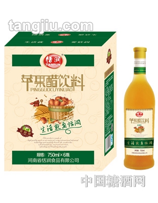 恬潤蘋果醋飲料750ml