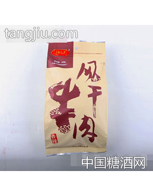 阿爾善普品香辣228g風(fēng)干牛肉