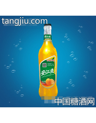 安江凌甜橙味飲品(玻璃瓶)300ml