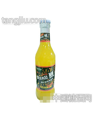 300ml安江凌風(fēng)暴碳酸飲料甜橙味