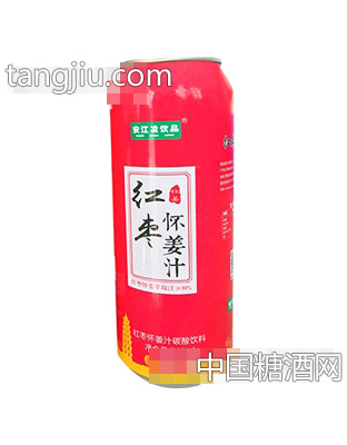 安江凌紅棗懷姜汁易拉罐500ml