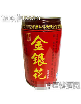 白兆山金銀花涼茶飲料310ml