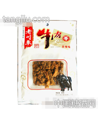 60g香辣牛肉干