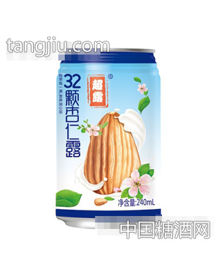 超露32顆杏仁露飲品240ml（矮罐）