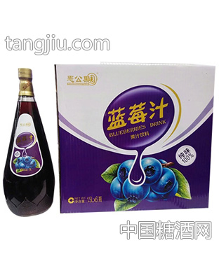 1.5Lx6瓶藍(lán)莓汁果汁飲料