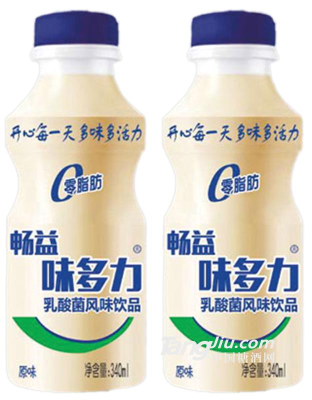 暢益味多力 乳酸菌風(fēng)味乳品340ML