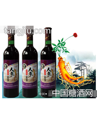 人參養(yǎng)生紅葡萄酒