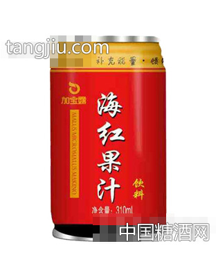 加寶露海紅果汁飲料310ml