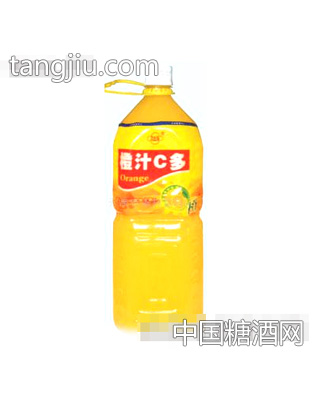 2L橙汁C多果汁飲料