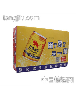 紅熱火牛維生素飲料250mlx24罐箱裝