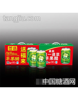 送福來(lái)蘋(píng)果醋330ml