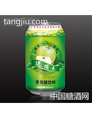 送福來(lái)蘋(píng)果醋飲料330ml