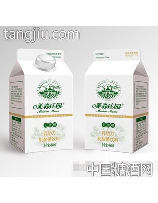 美森莊園468ml無(wú)蔗糖乳動(dòng)力乳酸菌飲料