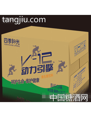 600ml×15瓶四季陽(yáng)光動(dòng)力引擎維生素飲料（青