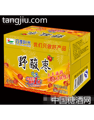 600mlx15瓶四季陽(yáng)光野酸棗果汁飲料