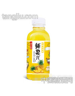 鮮果π生榨菠蘿汁飲料500ml