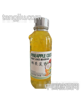 團友椰果菠蘿復合果汁飲料420ml