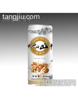 華洋核桃乳（白罐）240ml