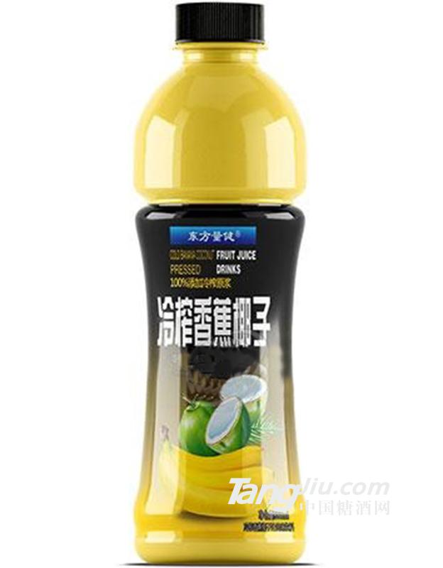 東方量健 冷榨香蕉椰子果汁550ml