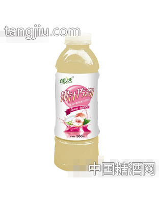 果汁傳奇蜜桃椰果500ml