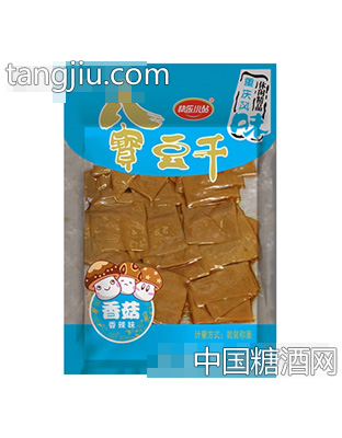 快樂(lè)小站八寶豆干香辣味