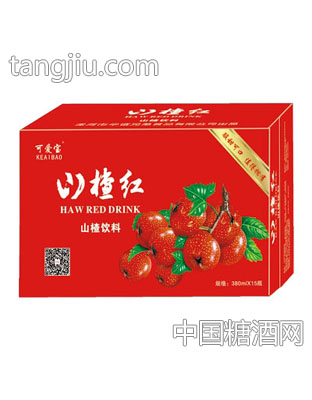 可愛寶山楂飲料380mlx15瓶