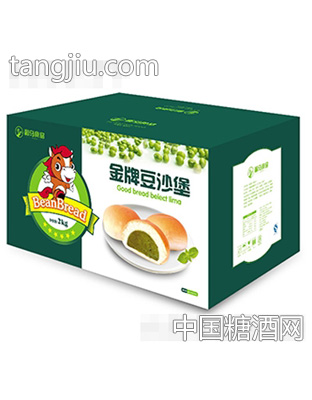 麗馬食品豆沙堡（綠箱）