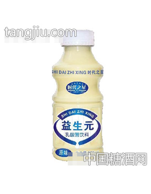 時(shí)代之星益生元乳酸菌原味350ml