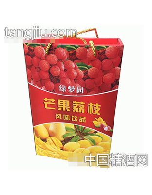 綠夢(mèng)園芒果荔枝風(fēng)味飲品