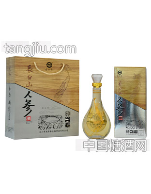 龍臥春長(zhǎng)白山人參酒500ml